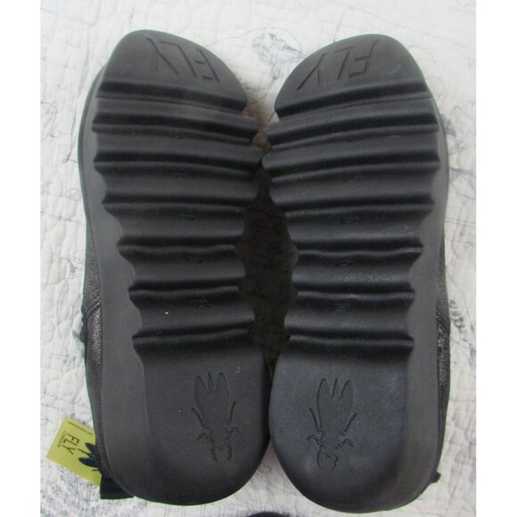 NEW $288 Fly London Byne Womens Green Suede Slip On Chelsea Boots size 40 US 9 - Picture 9 of 12